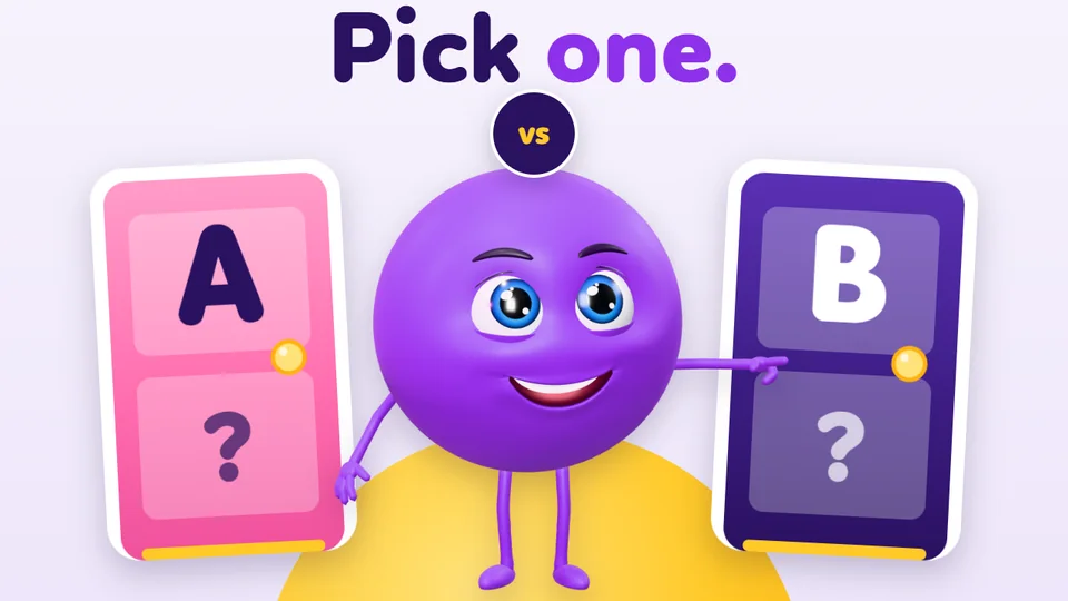 Mystery Pick thumbnail: two rooms, a vs badge and Myster in the middle